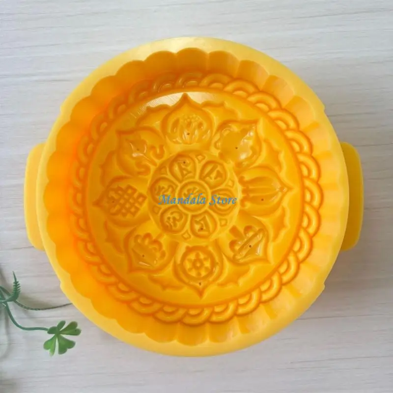 U2JC ABS Mooncakes Molds With Adjustable Thickness And Height Baking Mould For Homemade Pastries And Cookie