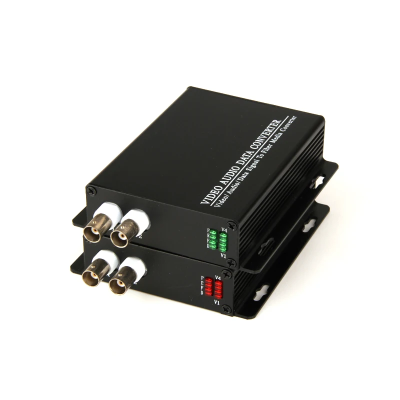 1Pair Single Mode Single Fiber FC 20km 2 Channel Analog Video Fiber Converter