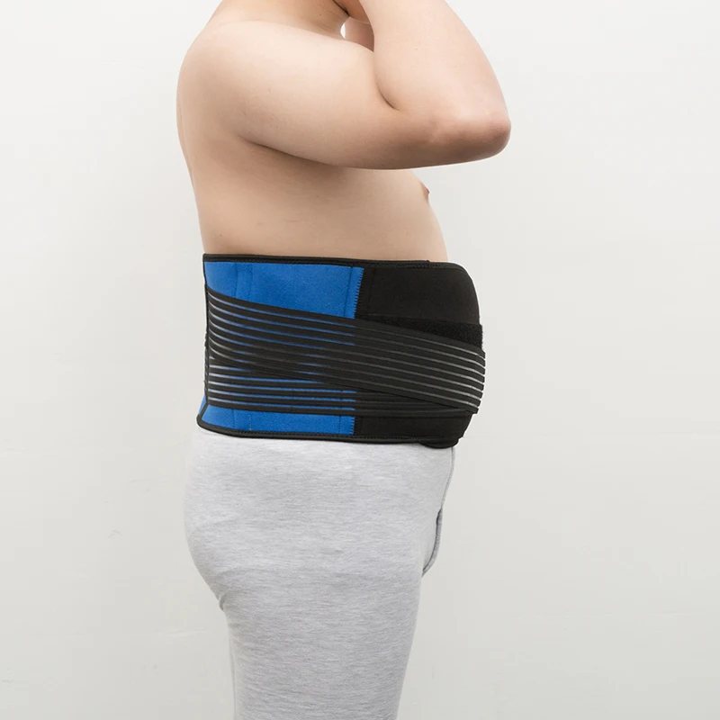 6XL Medical Bone Lumbar Support Back Brace Posture Corrector Waist Trimmer Belt Protector Weight Loss Injury Muscle Compression