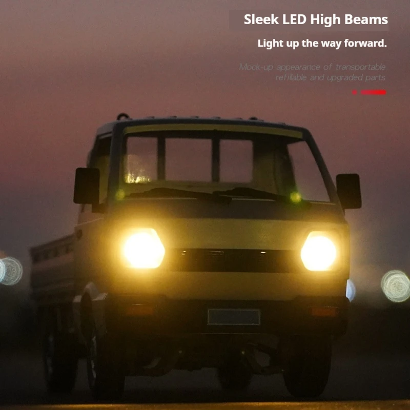 Coche teledirigido profesional RC, camión todoterreno a la deriva, juguete para adultos, coche RC para niños D12 Naught Dragon tracción en las ruedas traseras