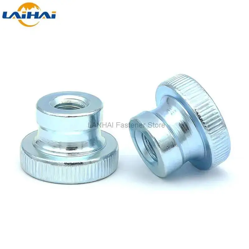 2/5pcs M3 M4 M5 M6 M8 M10 Silver Black GB806 Double Step Adjust Knurl Thumb Nut Hand Tighten Thumbnut 3D Printer Curtain Wall