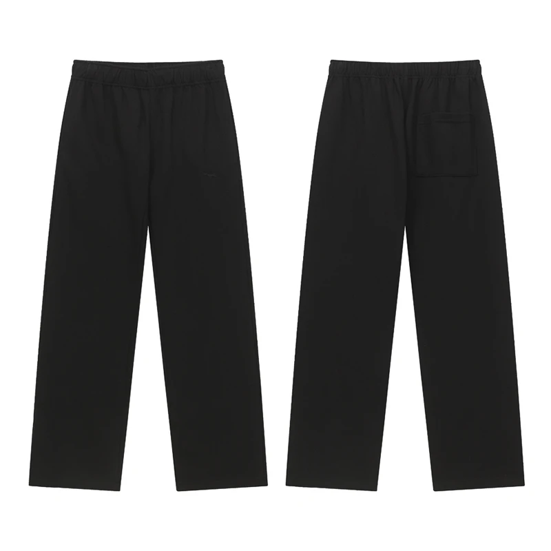 

Джастин Бибер SKYLRK повседневные брюки американский уличный ретро однотонный вышитый логотип свободные прямые спортивные штаны брюки