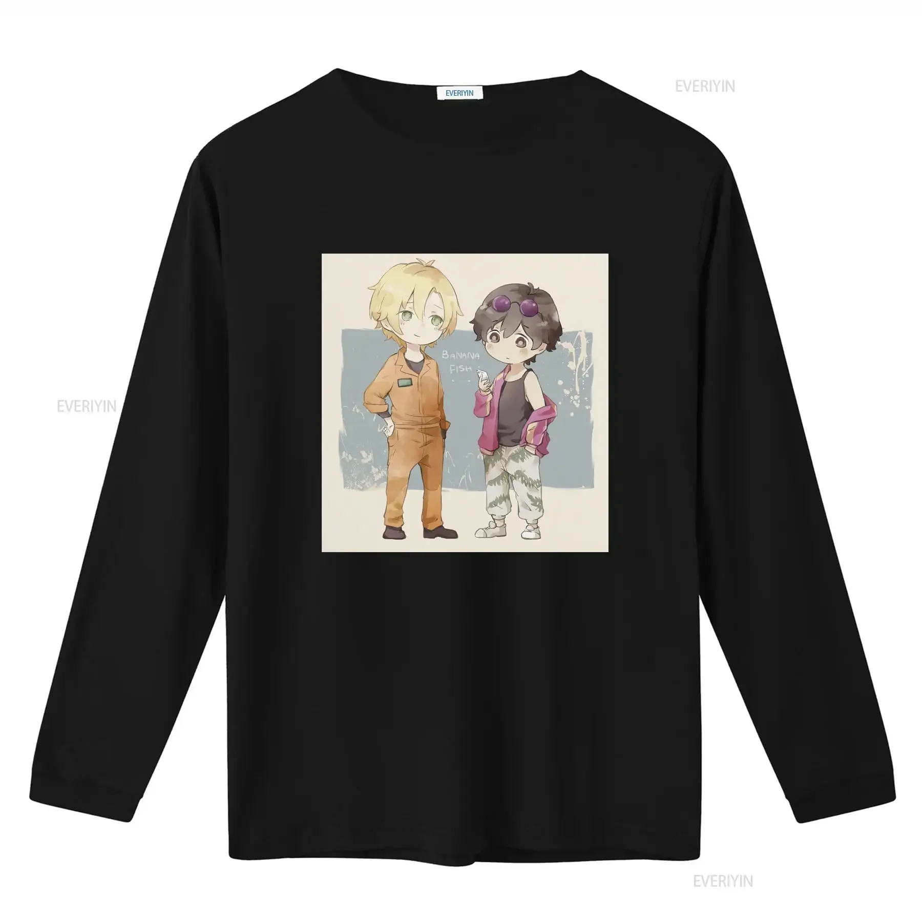 Banana Fish Ash Lynx T Shirt 100 Cotton vintage Washed Breathable Soft Stretched Top For Everyday Wear Casual Slightly view 3