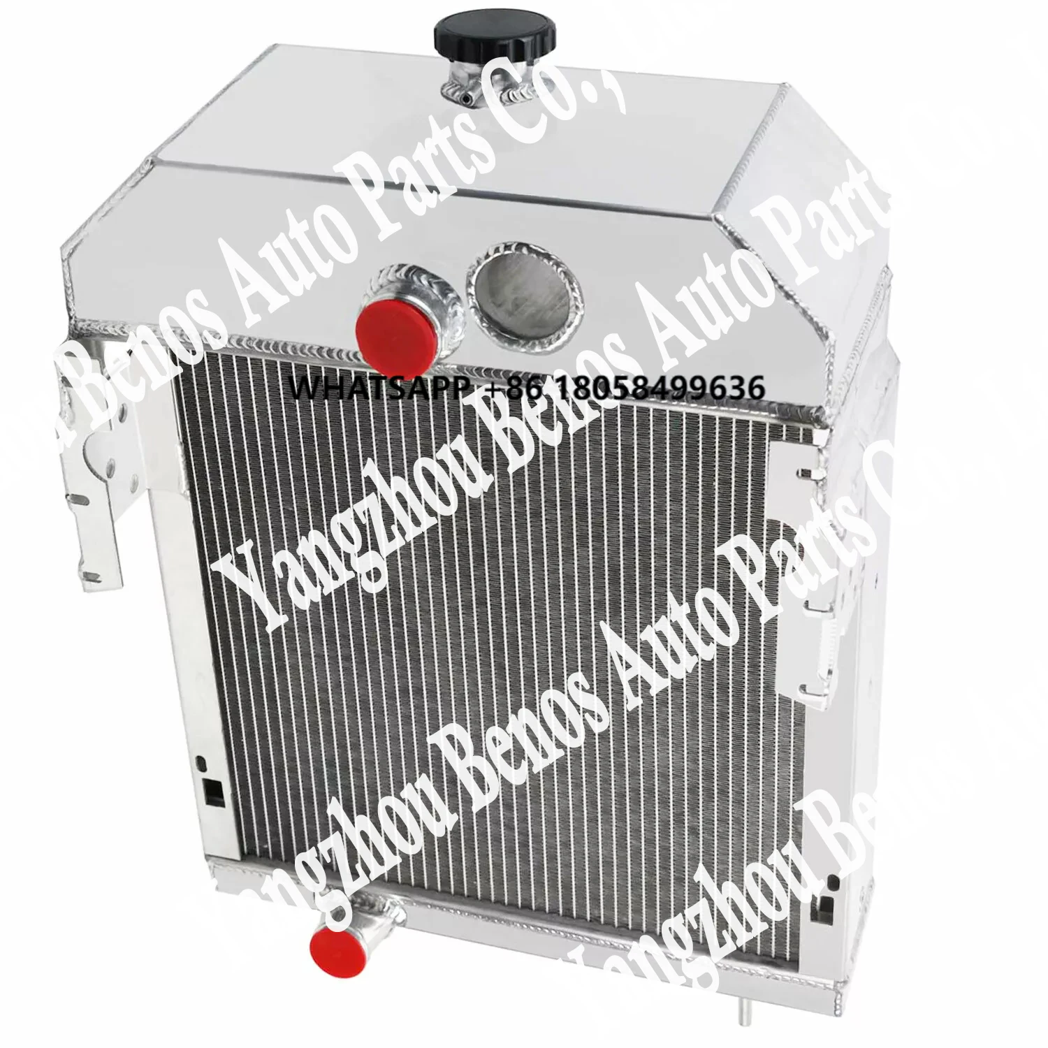 

4 Rows Aluminum Radiator+Shroud Fan Kit for Chevy Apache Truck GMC 100 150 1955-1959