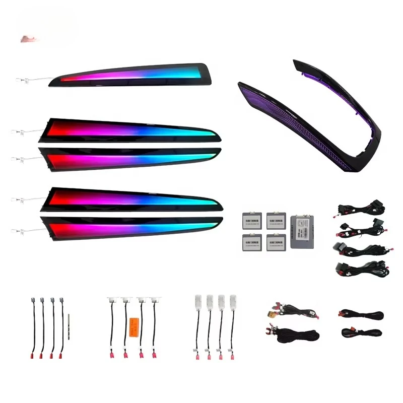 Manufacturer Price Auto Parts Decorative Lights 64 Colors Light  Q5 2010-2018 Dynamic