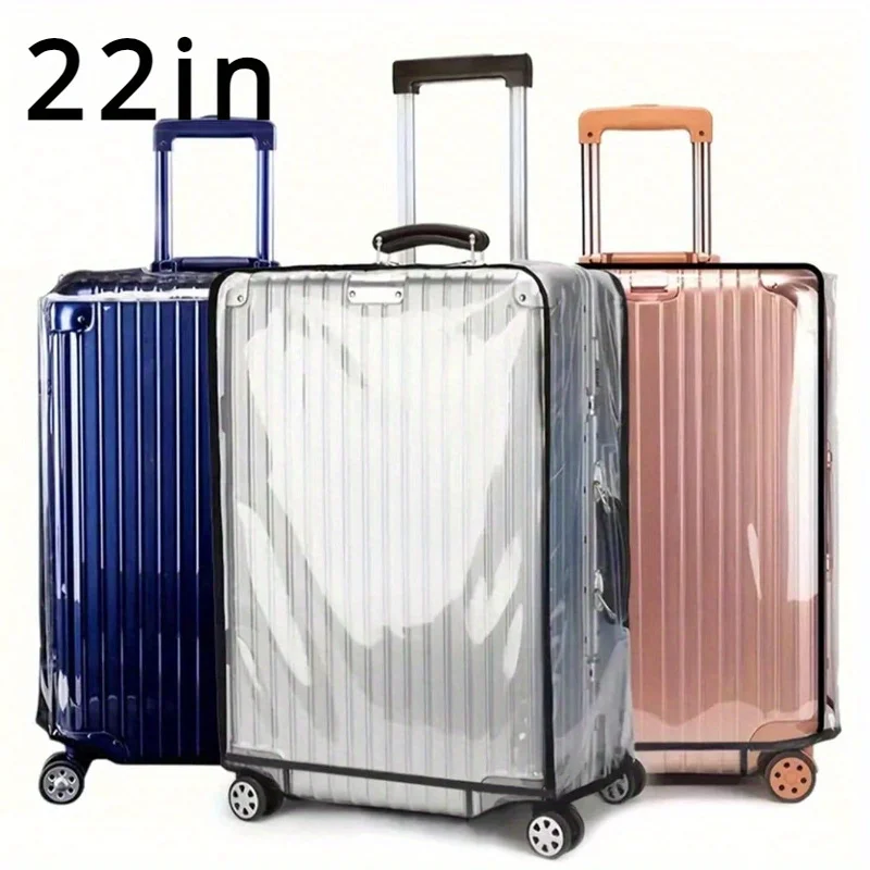 1PC Vlies Gepäck Abdeckung Staubdicht Trolley Koffer Tragen-beständig Roll Anti-scratch Gepäck Schutz Abdeckung