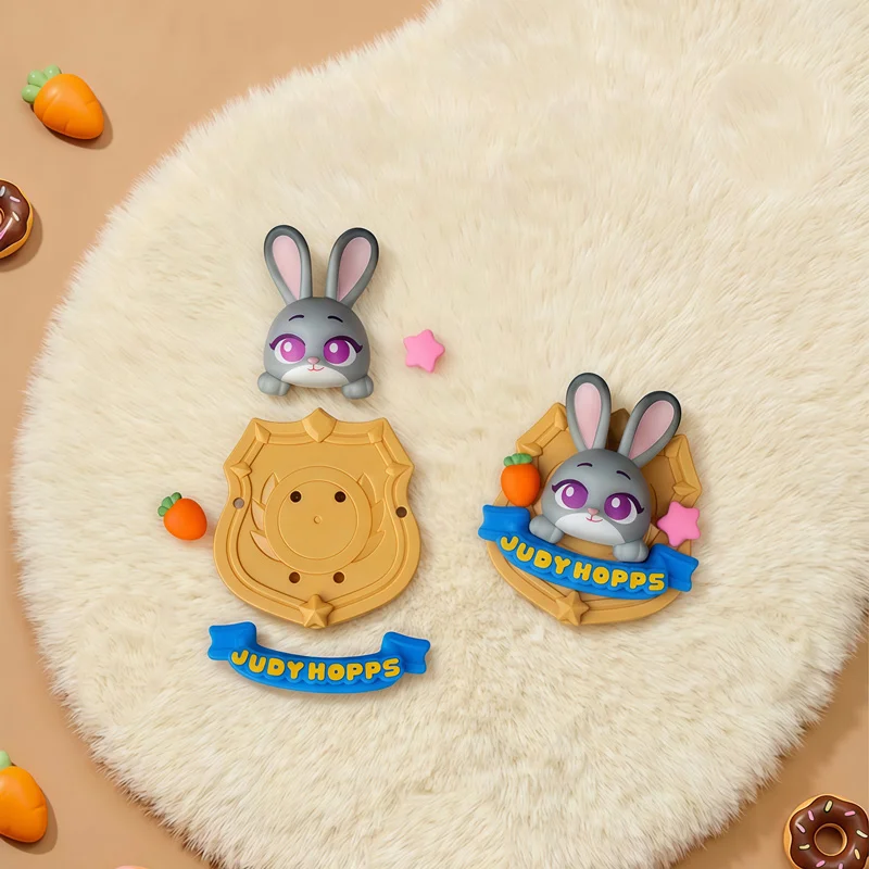 BLOKEES Zootopia 2 Judy Nick Gary Benjamin Clawhauser Finnick Pawbert Lynxley ‌   Regali di compleanno per scatola cieca a sorpresa con action figure