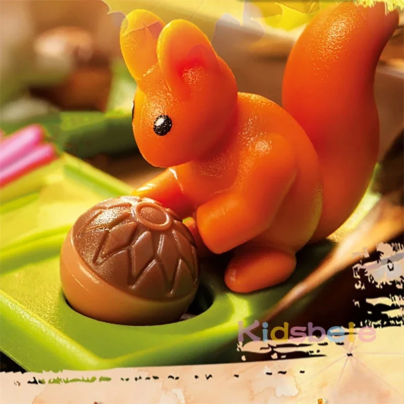 2025 กระรอกอัจฉริยะ 60 ความท้าทายเด็กการศึกษา IQ การฝึกอบรมการศึกษาของเล่นปัญญา