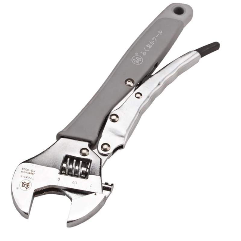 

Регулируемый гаечный ключ с большим отверстием, гаечный ключ с регулируемым углом, скользящий ключ 10 дюймов, бытовые для Прямая