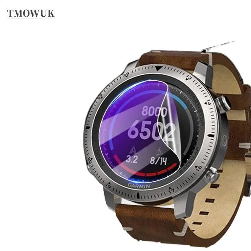 For Garmin Fenix 7 7S 7X Pro Screen Protector Soft TPU Hydrogel Film HD Clear Anti-scratch Watch Protective TMOWUK