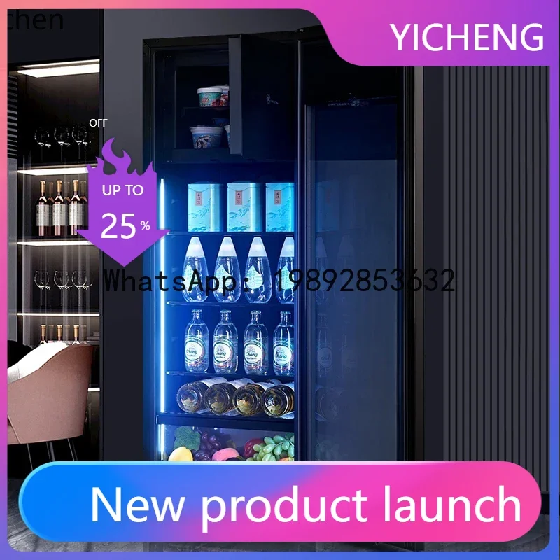 

BX3 Zunbao Ice Bar Refrigerator Living Room Club Tea Drinks Fruit Refrigeration Freezer Fresh Constant Temperature Wine Cabinet