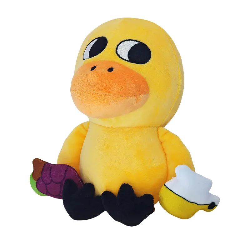 

New 23cm The Duck Song Plush Plushie Toys kawaii super soft and cute yellow duck plush toy For Kid Girl Birthday Christmas Gift