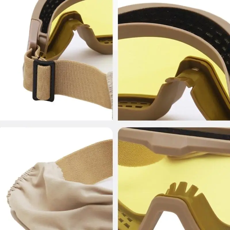 J1HD Ветроистые очки тактические очки защитные очки для походов на велосипедные защиты Goggles