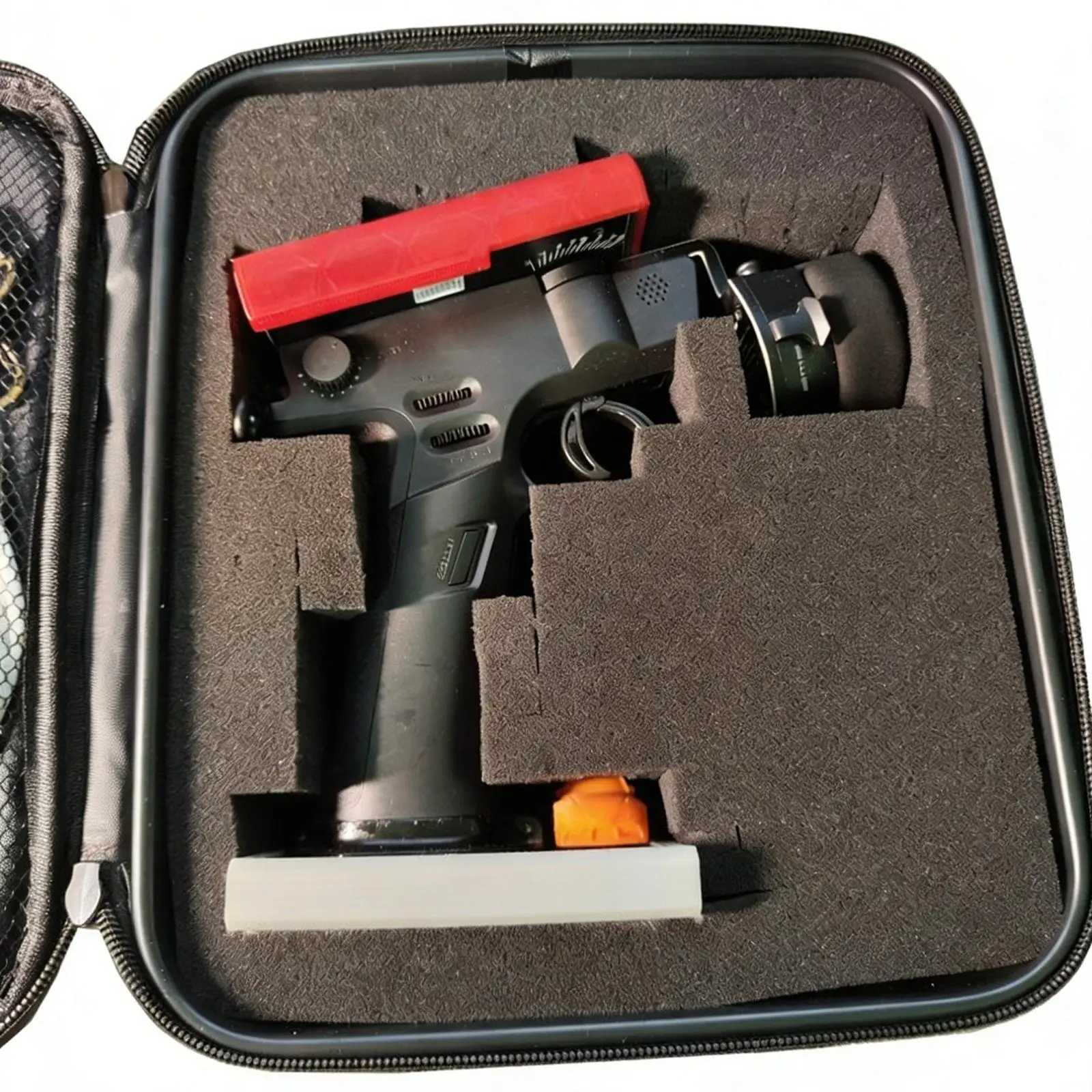 

Remote Control Transmitter Case Black,Sturdy Nylon Sponge for NB4 Transmitter
