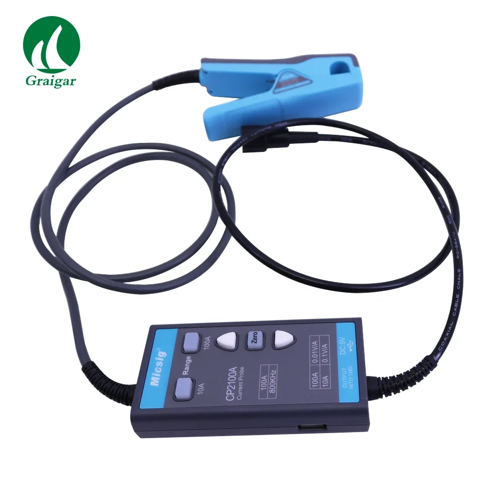 

Micsig CP2100A CP2100B Зонд переменного и постоянного тока 10A/100A Зонд осциллографа