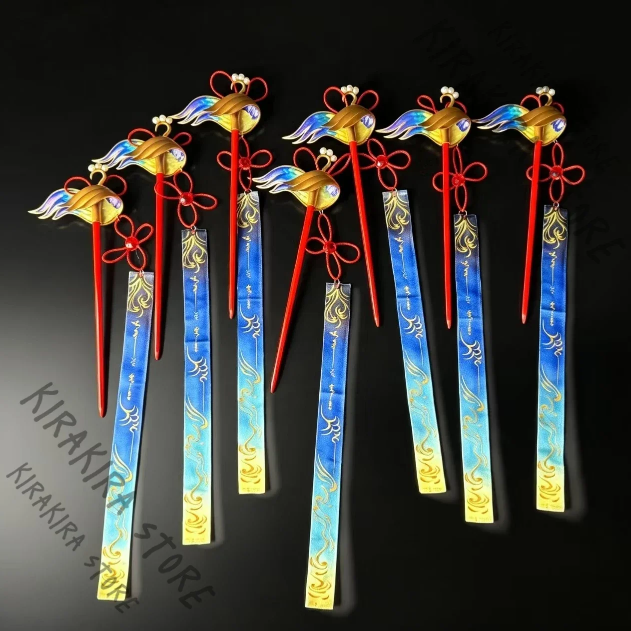 Wuthering Waves Suisui Resin Hairpin Prop Cosplay Headdress Stage & Dance Wear Headgear Headwear Hallowmas Anime Expo Props