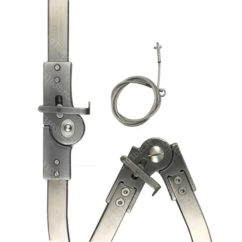 CNC Spring Lock Prosthetic Calf 20mm Stainless Steel Knee Joint for Applications