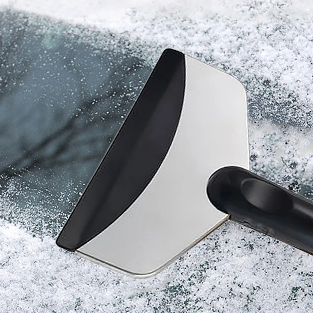 

2Pcs Snow Shovel for Car Trucks SUV Stainless Steel Ice Scraper Snow Removal Tool Windshield Cleaner Glass Parts Easy Handle