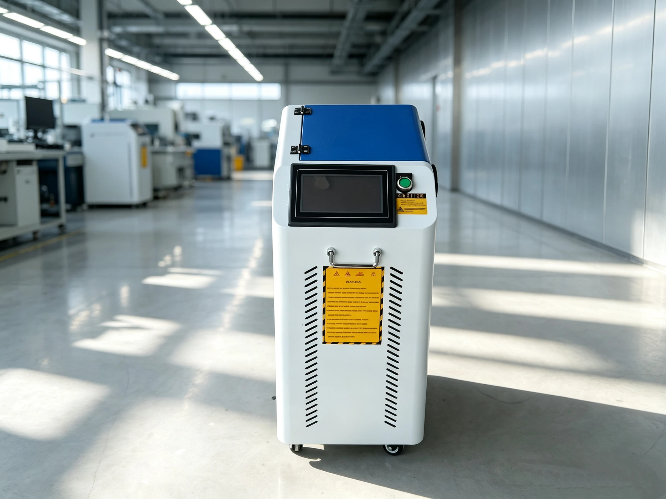 High Power Desktop Pulse Laser Cleaner, All-in-one Laser Rust Removal Machine For Stainless Steel & Aluminum Surface Treatment