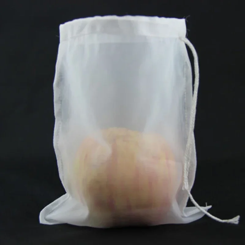 5 Pcs 100/160/200 Micron Beer Brew Bag Home Brew Filter Bag For Homebrewing With String Malt Mash Bag 15*20cm