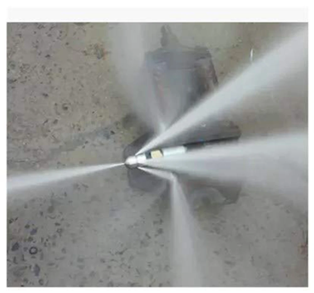 Imagem -06 - Ferramenta de Limpeza de Calha de Tubo Lavadora de Pressão Desbloqueador de Esgoto e Esgoto Tubos e Pias Abre o Entogamento de Esgoto Esgoto
