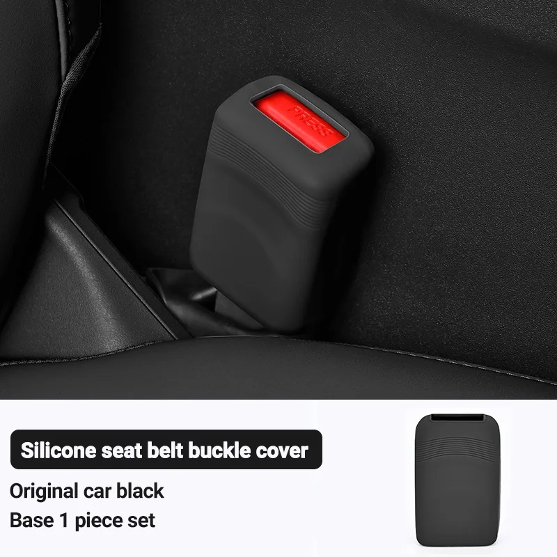Universal Auto Sitz Gürtel Buchse Schutzhülle Silikon Auto Sicherheit Sitz Gürtel Anti-Scratch Abdeckung Taste schutzhülle