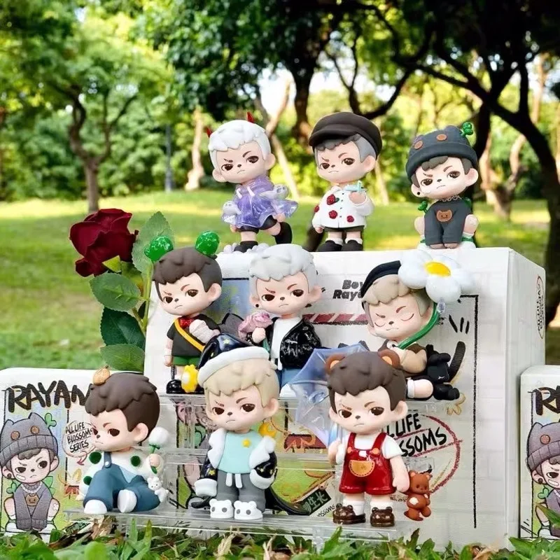 

Rayan 3rd Generation Nature Awakens Series Art Toy Blind Box Cute Boy Figure Resin Model Collectible Siblings Gift Desk