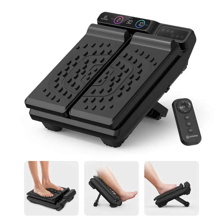 

Massager for Neuropathy,Plantar Fasciitis, HighFrequency Vibration Feet Massager with Heat, 30 Speed Levels amp 3 Angles Relax C
