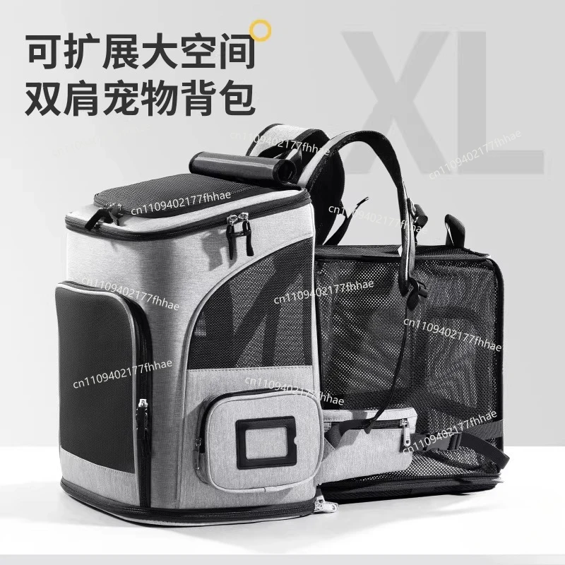 Go Out Portable Large Space Cat Backpack Expandable Dog Backpack