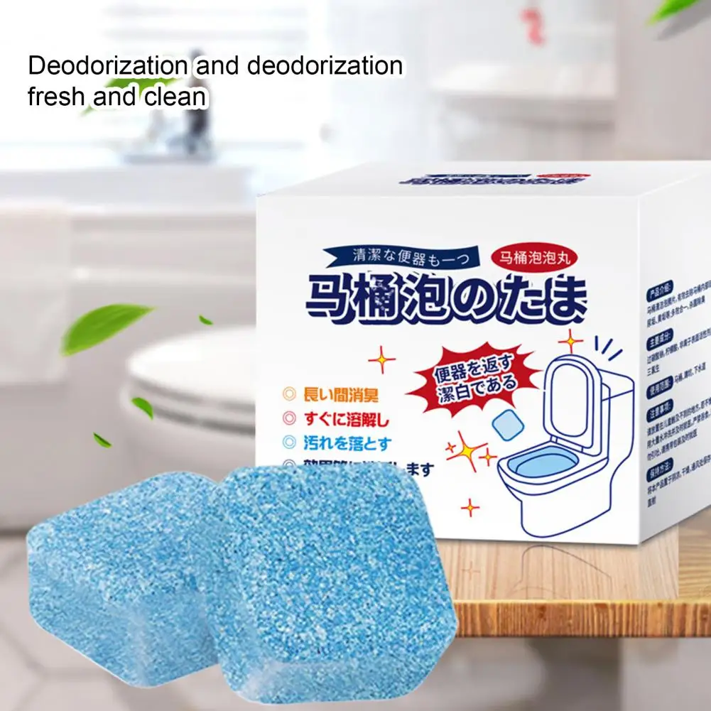 Toilet Bubble Pill Home Supplies Toilet Cleaner Practical Refresh Air  Useful Toilet Effervescent Tablets Dredge Agent