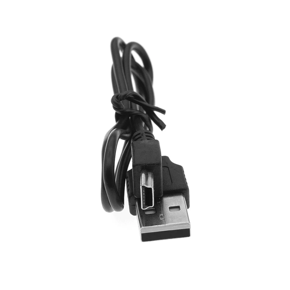 HOMEBARL Data Sync Flat Mini USB A Male To Mini 5 Pins B Charger V3 USB Cable For MP3 MP4 MP5 Player Camera Radio Bluetooth DVD