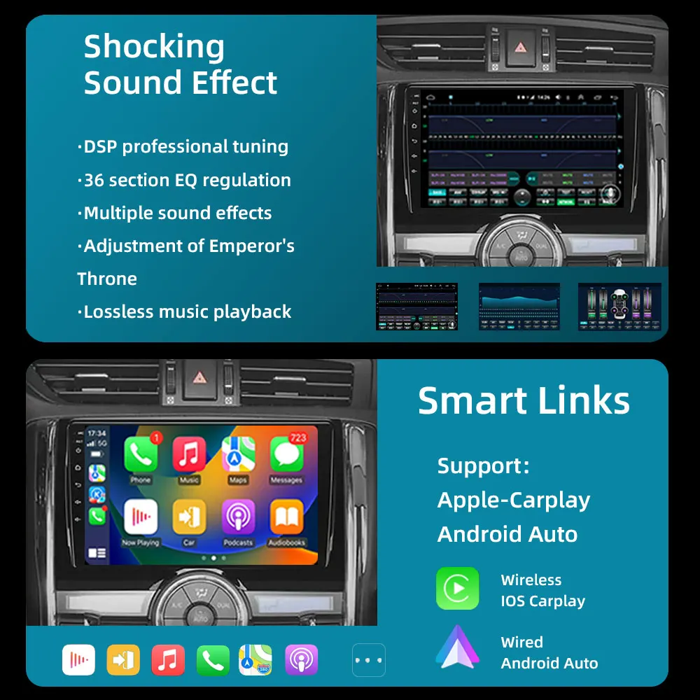 For TOYOTA REIZ Mark X 2009 - 2019 Android 11.0 Multimedia Navigation GPS Video Autoradio Player Car Stereo Carplay Monitor Radi