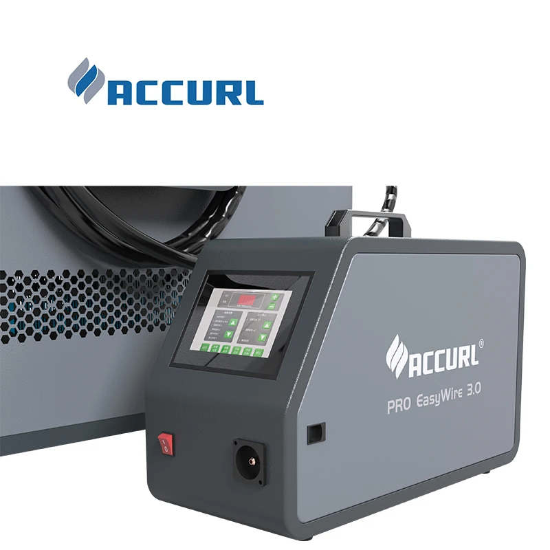 Soldadora láser de fibra portátil Accurl 2000W con sistema alimentador de alambre de soldadura