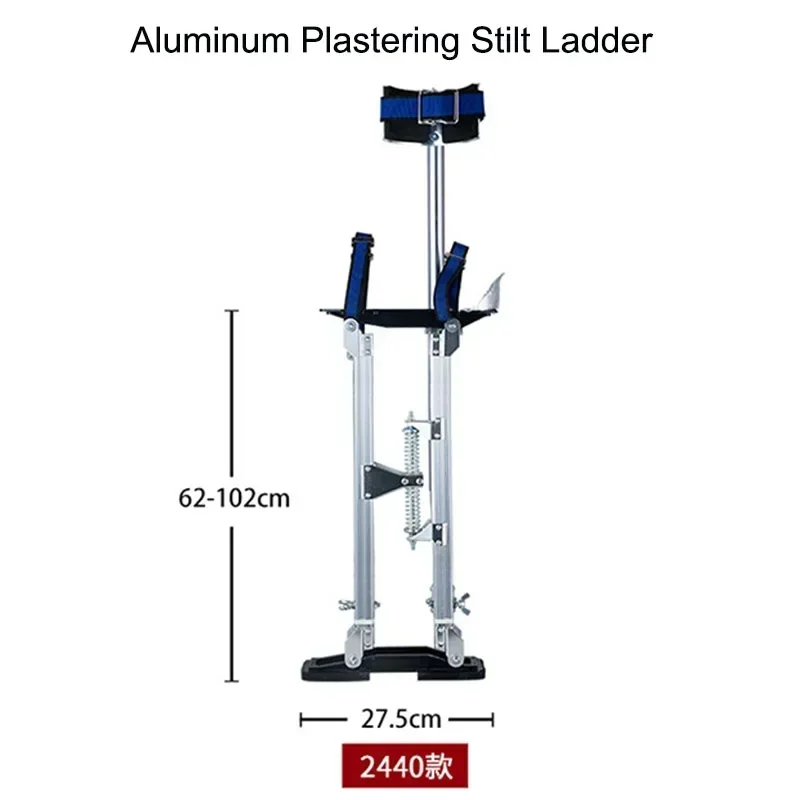 24-40 Inch Adjustable Professional Aluminum Plastering Stilt  Ladder Multi-function portability Plastering Stilts Paint Painter