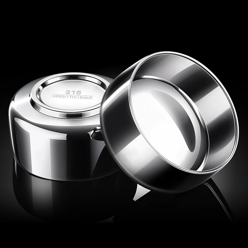 

Сертификат, миска из нержавеющей стали 316L, теплоизоляционная, сохраняющая тепло, 380 мл, 526 мл, пищевой контейнер, безопасная посуда для маленьких детей