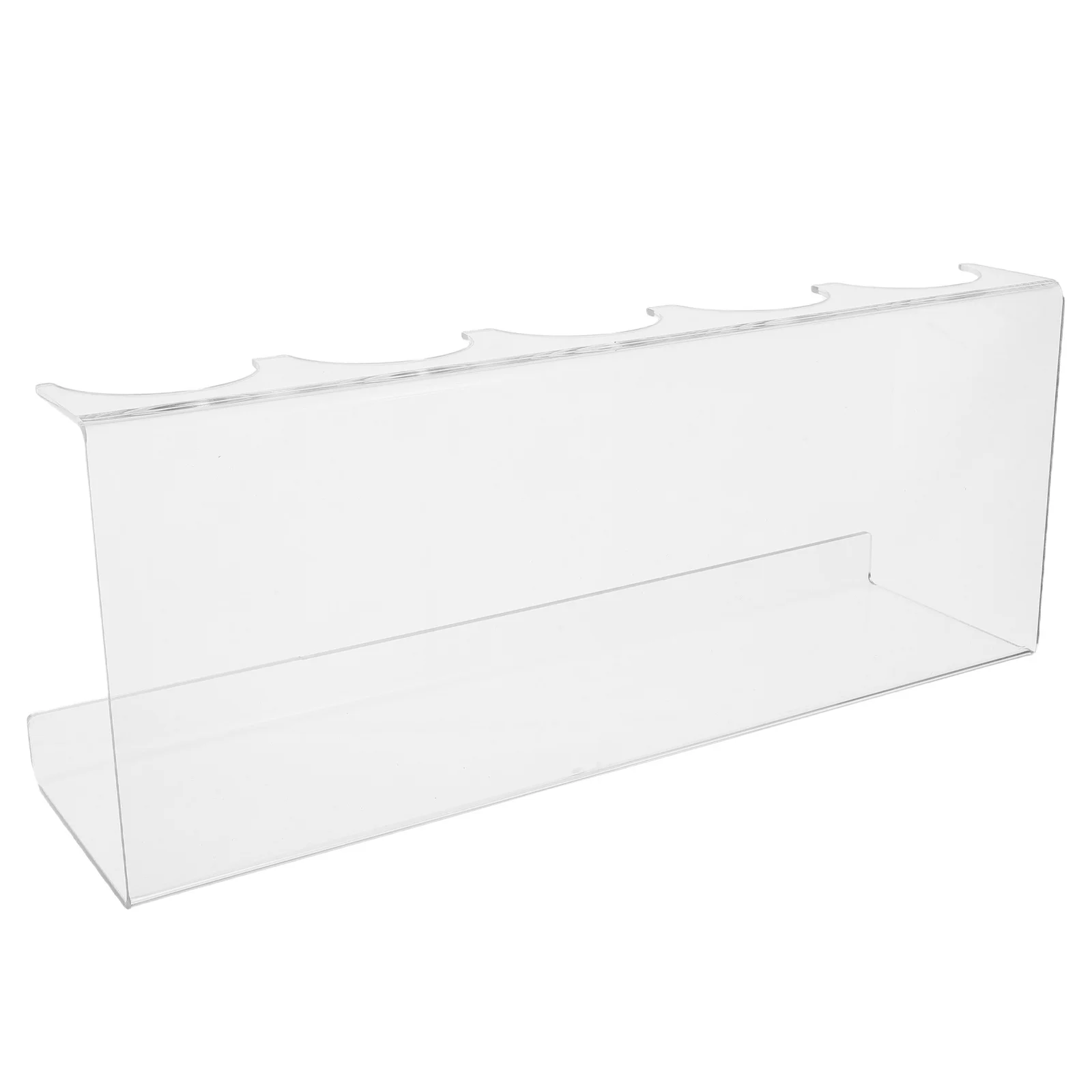 

Acrylic Umbrella Display Stand Clear Multi-Slot Organizer Rack for Retail Entryway Hotel Hallway Supermarket Business Display