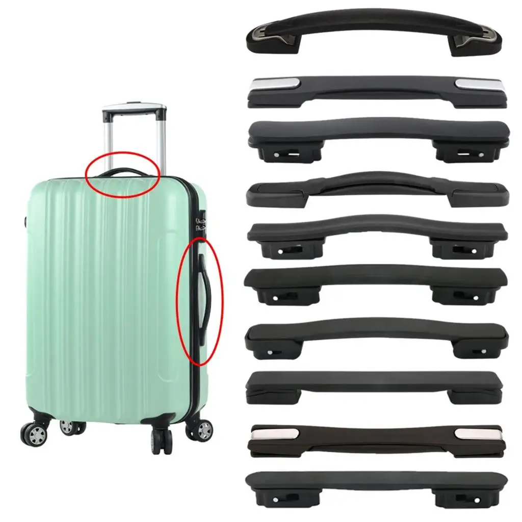 Luggage Feet Bracket Replaces High Performance Baggage Stud Foot Suitcase Feet Pad Luggage Bottom Stand for Travel Suitcases