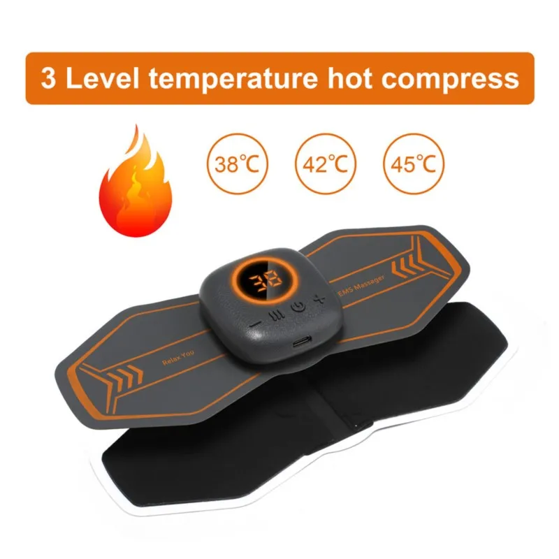 

Hot compress pulse massager EMS pulse physiotherapy instrument meridian dredging shoulder and neck rehabilitation instrument