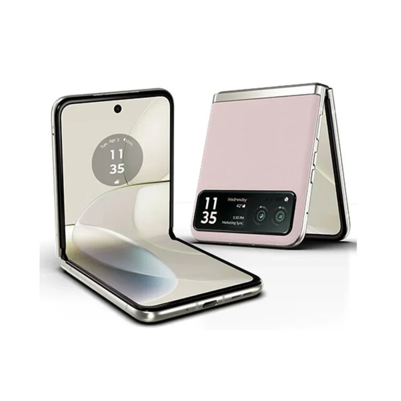 هاتف Motorola Razr 40 5G RAM 8GB ROM 256GB Snapdragon 7 Gen1 64MP 4200mAh 6.9 بوصة 2640x1080px 144 هرتز مستعمل