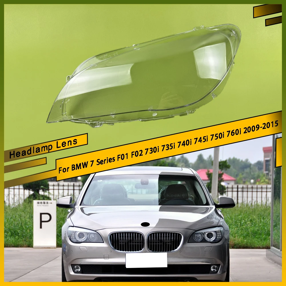 

Auto Accessory Transparent PC Material Headlight Cover For BMW 7 Series F01 F02 730i 735i 740i 745i 750i 760i 2009 - 2015