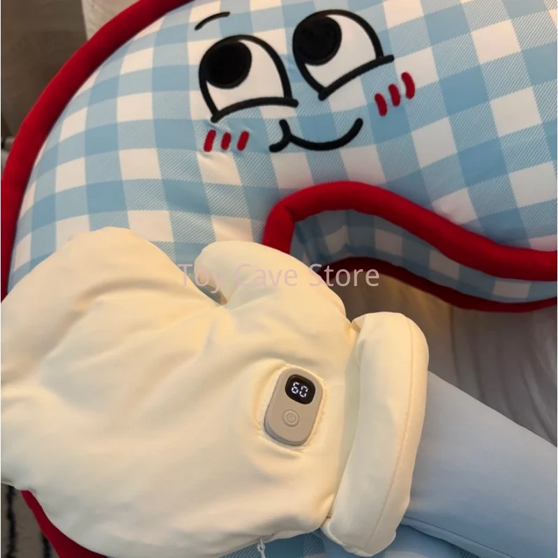Poopoose Question Mark Hugging Pillow Removable Washable Soft Soothing Plush Doll Women Leg Holding Sleep Comfort Nap Gift