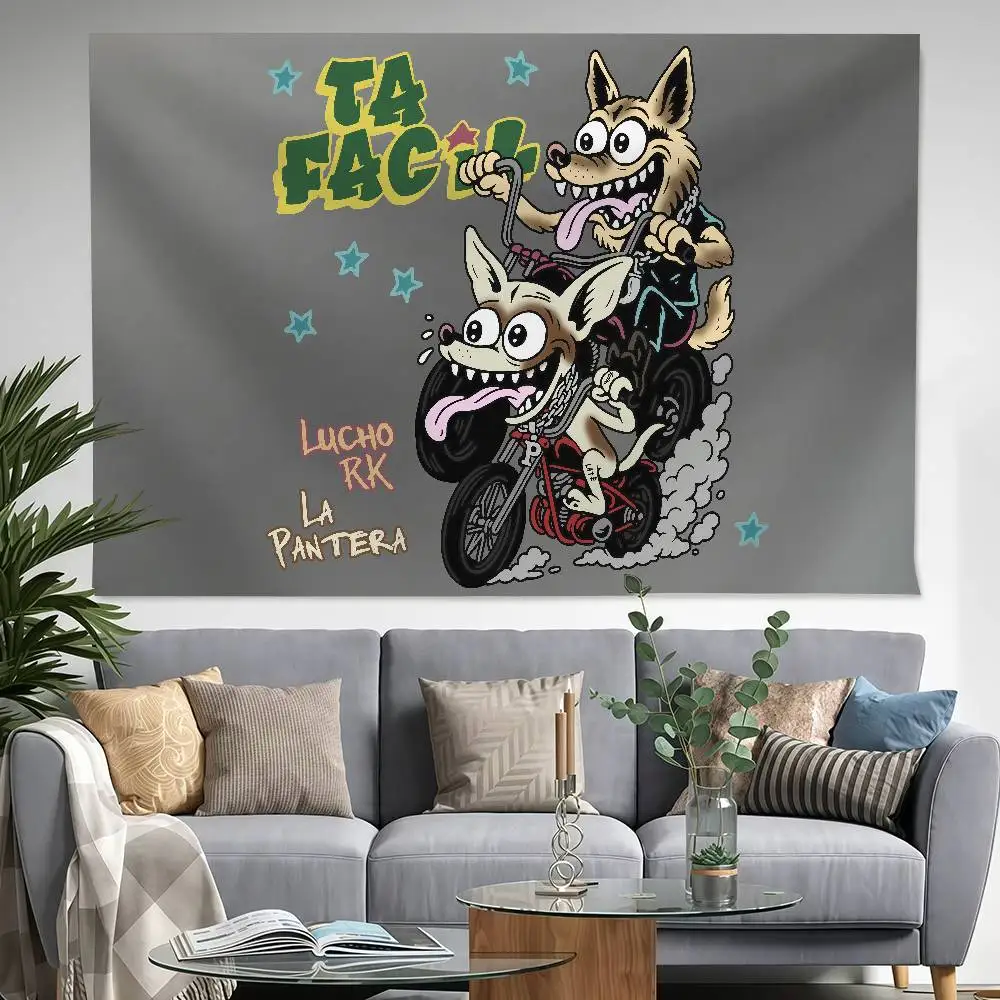 

La P-Pantera TA FACIL 150x200cm 60x90cm Flag Decoration Outdoor Picnic Party Home Camping Party Art Hanging Banner
