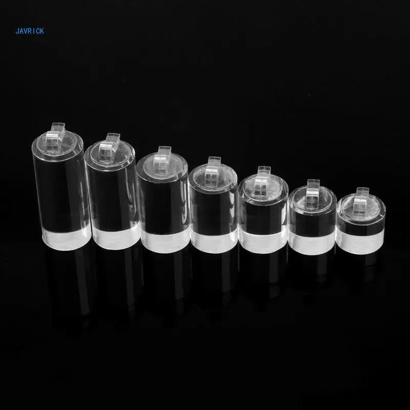 7Pieces/set Fingers Ring Display Stand Rings Holder for Jewelry Storage Drawer Ring Showcase Display Rack