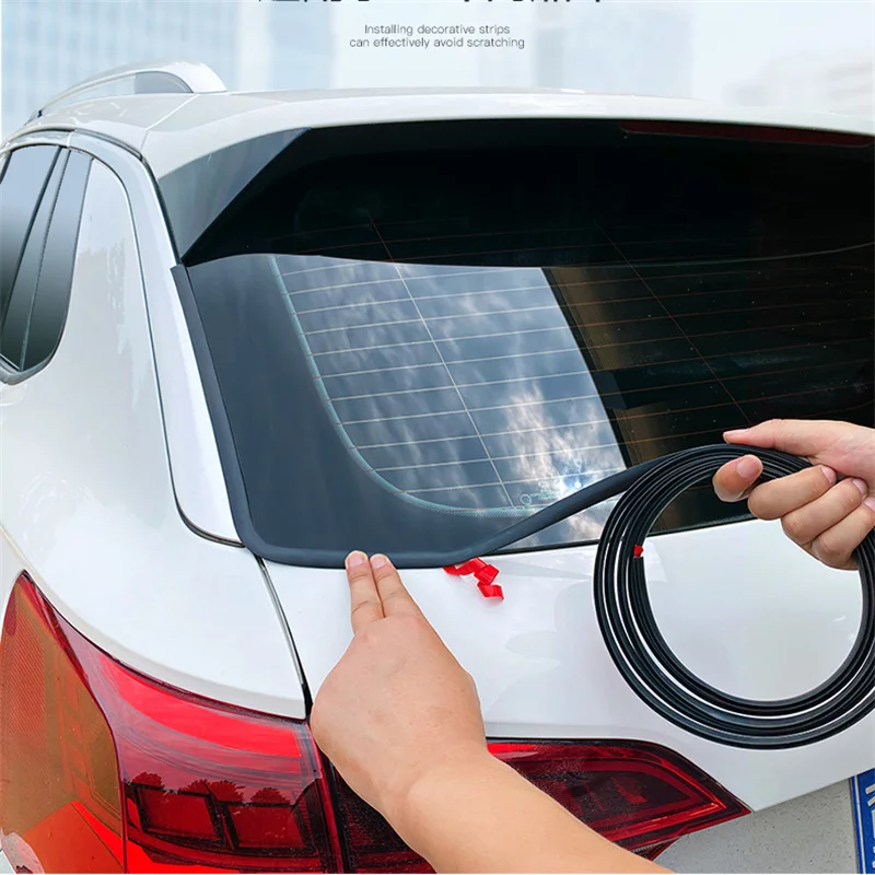 Car Y Shape Rubber Seal Weather Strip Hollow Glass Window Edge Moulding Trim Weatherstrip For Honda VW Skoda Kia Ford Toyota