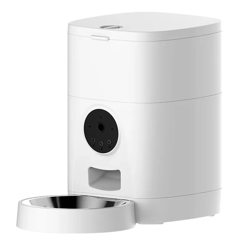 FurStarDog Treat Feeder Camera Automatic Cat Feeder WiFi APP Camera Smart Pet Feeder