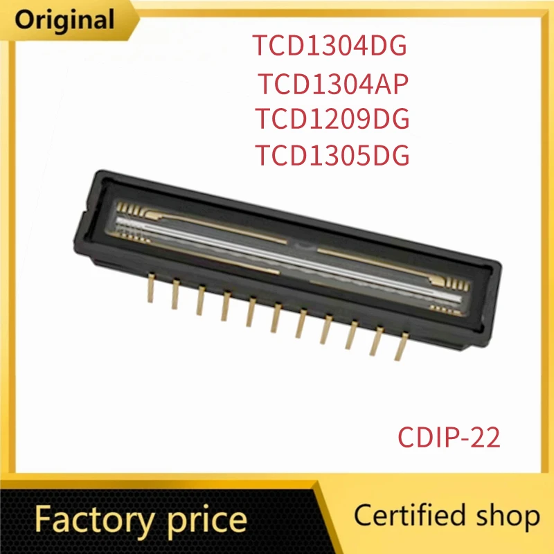 Original TCD1304DG TCD1304I-TCD1209DG TCD1305DG TCD1305P TCD1209D CDDIP-22 CCD capteur d'image linéa