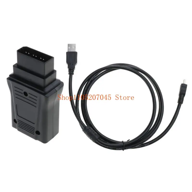 

37cd для консультации 14-контактный USB автомобильный диагностический OBD код неисправности кабель адаптер сканера