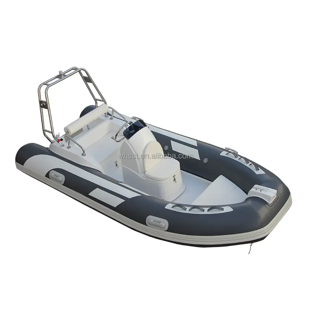 Hot Sale 6 Person Aluminum Inflatable Boat Canoe Boat Luxury Rib Boat for Outdoor Water Sports