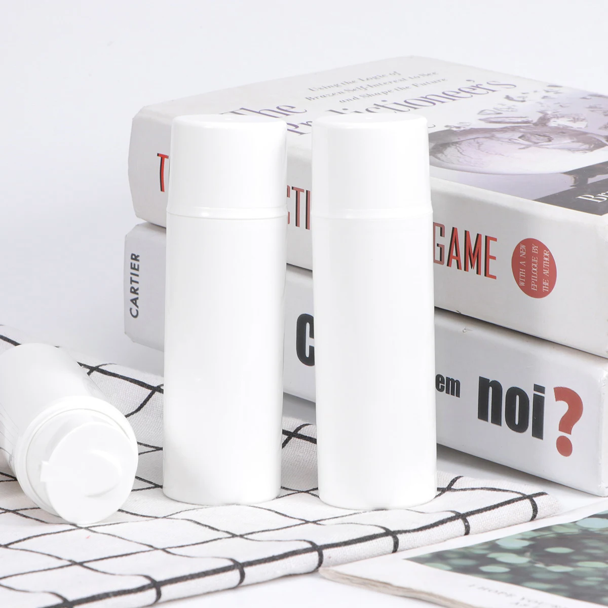 

3pcs Reusable Empty Lotion Bottle Refillable Dispenser For Shampoo Body Wash Essential Oil Travel Home