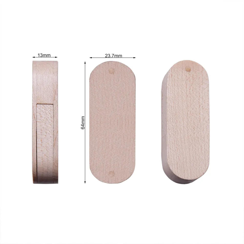 10 pcs/ USB with key ring  USB 2.0 flash drive 4gb 8gb 16gb 32gb pen drives Maple wood usb stick pendrive disk on key free logo